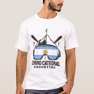 Camiseta Cerro Catedral Argentina Ski Resort Skiting