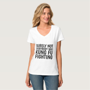 CAMISETA CERTAMENTE NEM TODOS ESTAVAM BRILHANDO FU LUTANDO 