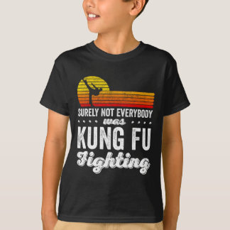 Camiseta Certamente Nem Todos Estavam Lutando Kung Fu Camis