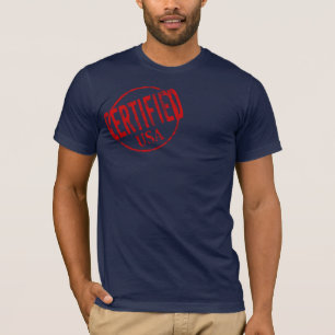 Camiseta Certificado