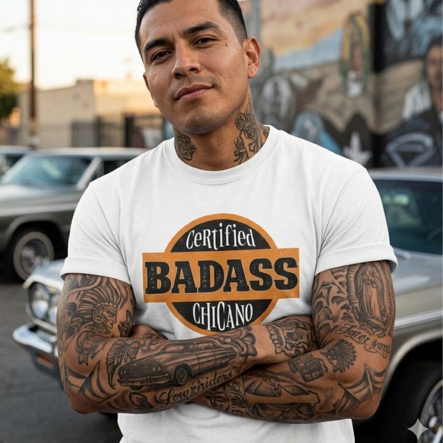Camiseta Certificado Chicano (Certified Chicano T-Shirt)