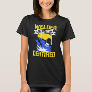 Camiseta Certificado de Todas as Posições do Solder