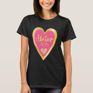 Camiseta Certificado Escolar Alemanha ABI 2025 ABITUR