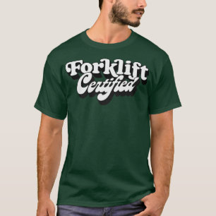 Camiseta Certificado para Forklifo