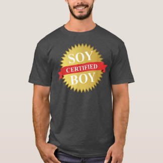 Camiseta CERTIFICADO SOY BOY ENGRAÇADO Simp