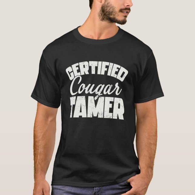 Camiseta Certified Cougar Tamper Funny (Frente)