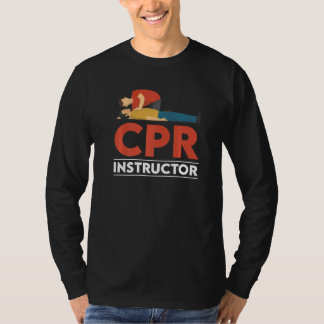Camiseta Certified CPR Instructor Outfit First Aid AED Trai