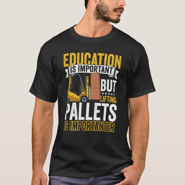 Camiseta Certified Forklift Operator Forklift Driver Quote  (Frente)