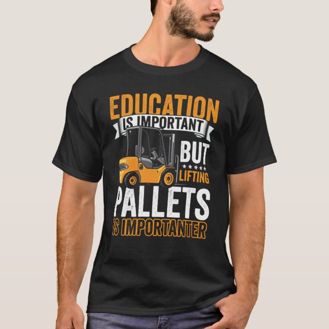 Camiseta Certified Forklift Operator Forklift Driver Quote  (Frente)