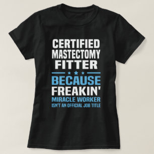 Camiseta Certified Mastectomy Fitter