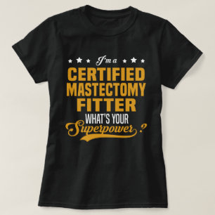 Camiseta Certified Mastectomy Fitter