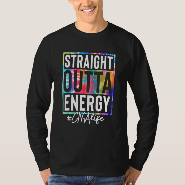 Camiseta Certified Nursing Assistant CNA Life Straight Outt (Frente)