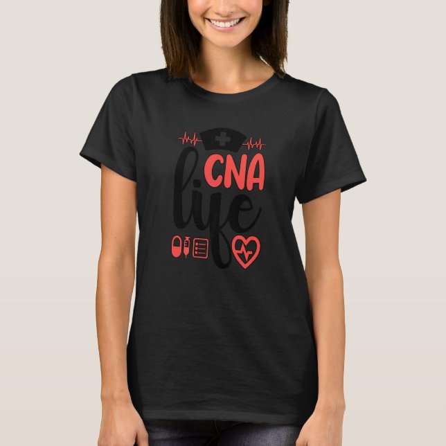 Camiseta Certified Nursing Assistant Week CNA Nurse (Frente)