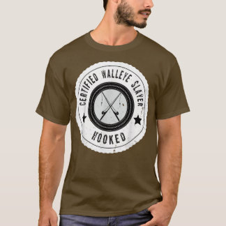 Camiseta Certified Walleye Slayer Vintage Walleye Fishdesig