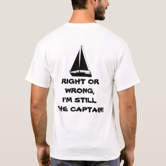 Camiseta Certo ou errado, ainda sou o Capitão! Navegação