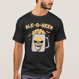 Camiseta Cerveja - Ale-O-Ween - Halloween - Truque Ou Trata