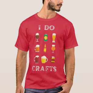 Camiseta Cerveja Artesanal Cervejaria Vintage Eu Faço Artes