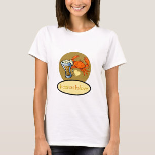 Camiseta Cerveja & caranguejos