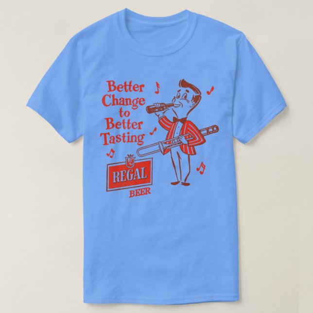 Camiseta Cerveja com defeito Regal Retro (Frente do Design)