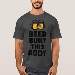 Camiseta Cerveja construiu este corpo 2
