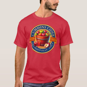 Camiseta Cerveja Cummins Cider Humor Adulto Bebida Novidade
