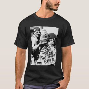 Camiseta Cerveja da Proibição Vintage, Queremos Cerveja Pro