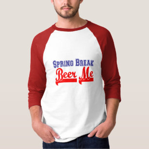 Camiseta Cerveja das férias da primavera mim (partido