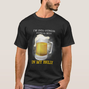Camiseta Cerveja De ajustado No Meu Humor Sarcástico De Gym