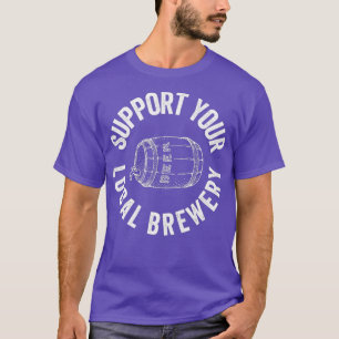 Camiseta Cerveja De artesanato Suporta Seu Fabricante Local