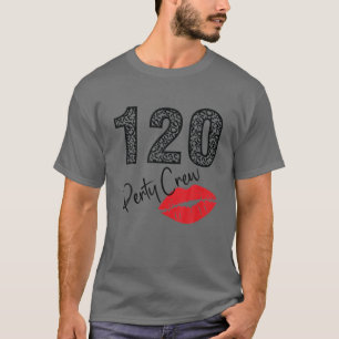 Camiseta Cerveja De Bebendo De 120 Partidos Oferece 120 Ano