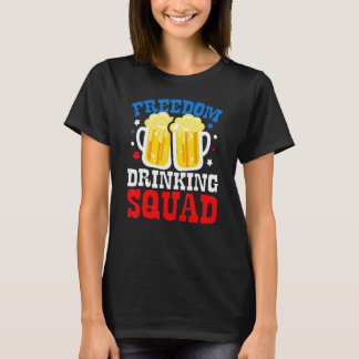 Camiseta Cerveja De Esquadrão De Liberdade Que Corresponde