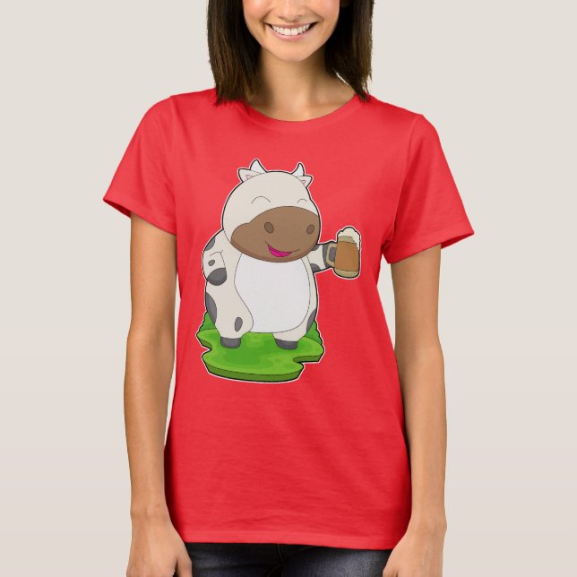 Camiseta Cerveja de vaca (Frente)