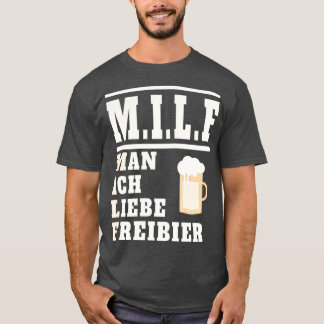 Camiseta Cerveja dizendo humor engraçado de presente de beb