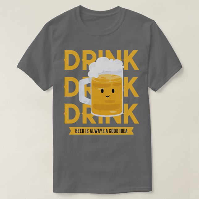Camiseta Cerveja do bebendo (Frente do Design)