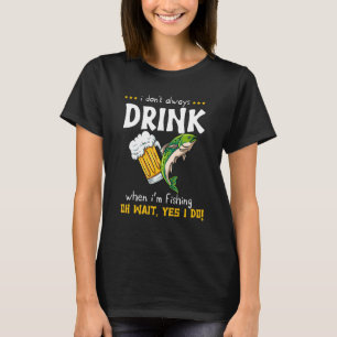 Camiseta Cerveja do Pescador Alcoólico Pescador Pesca