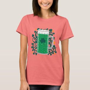 Camiseta Cerveja do verde do dia de St Patrick