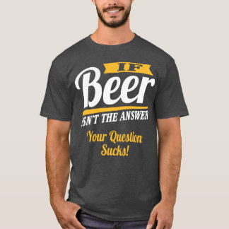 Camiseta Cerveja é a resposta 2