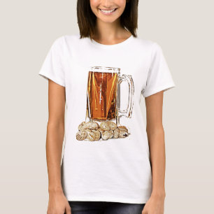 Camiseta Cerveja e amendoins