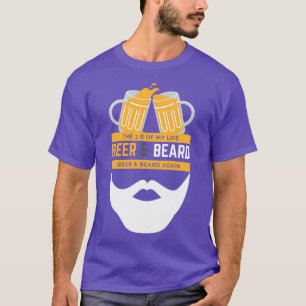 Camiseta Cerveja e barba Os 3 B da minha cerveja e barba da
