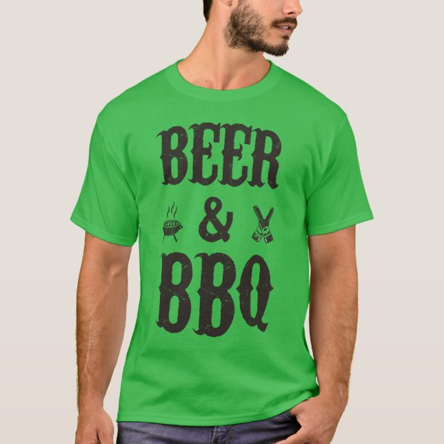 Camiseta Cerveja e CHURRASCO (Frente)