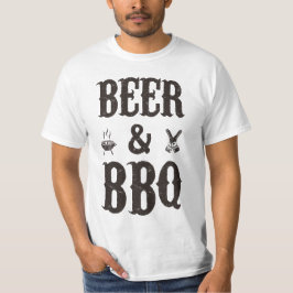 Camiseta Cerveja e CHURRASCO