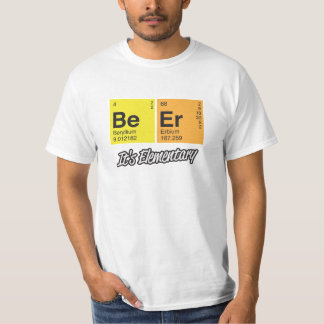 Camiseta Cerveja - é elementar