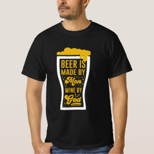 Camiseta Cerveja É Feita Por Homens