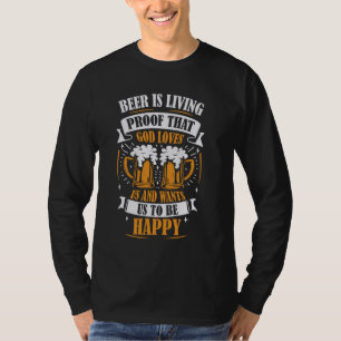 Camiseta Cerveja é prova de que Deus nos ama