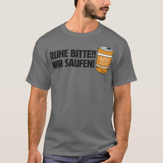 Camiseta Cerveja Engraçada Dizendo Para A Noite Puborosa Me