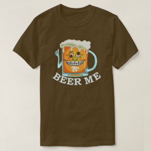 Camiseta Cerveja engraçada mim que sorri o humor do bebend