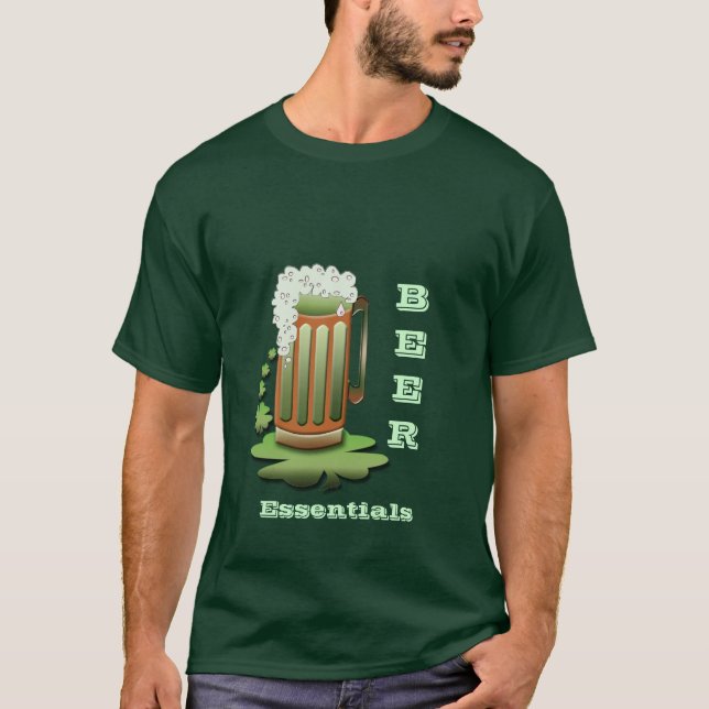 Camiseta Cerveja, essencial (Frente)