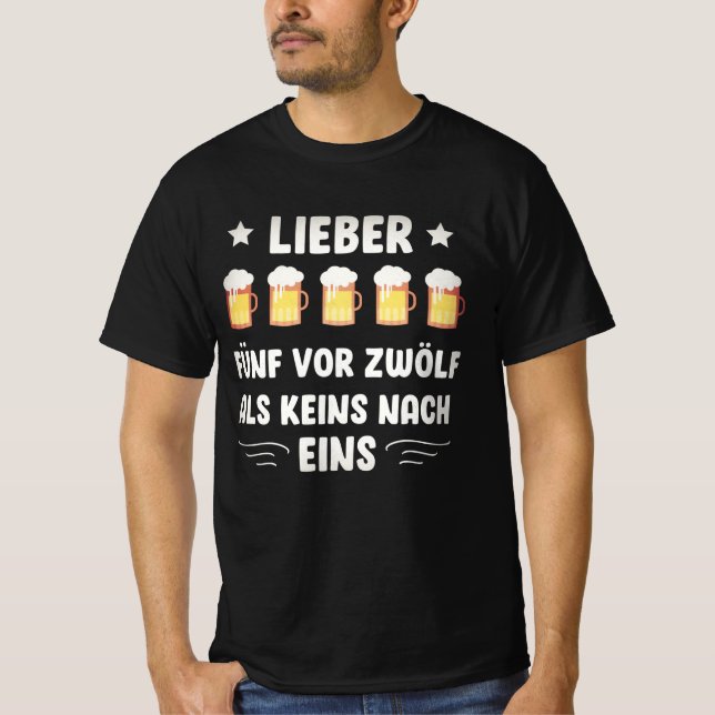 Camiseta Cerveja falando engraçado sobre presente de bebend (Frente)
