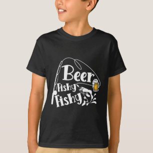 Camiseta Cerveja Fishy Fishy Engraçado Pesca Amante da Cita