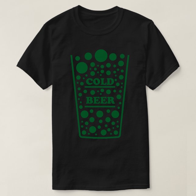 Camiseta Cerveja Fria (Frente do Design)